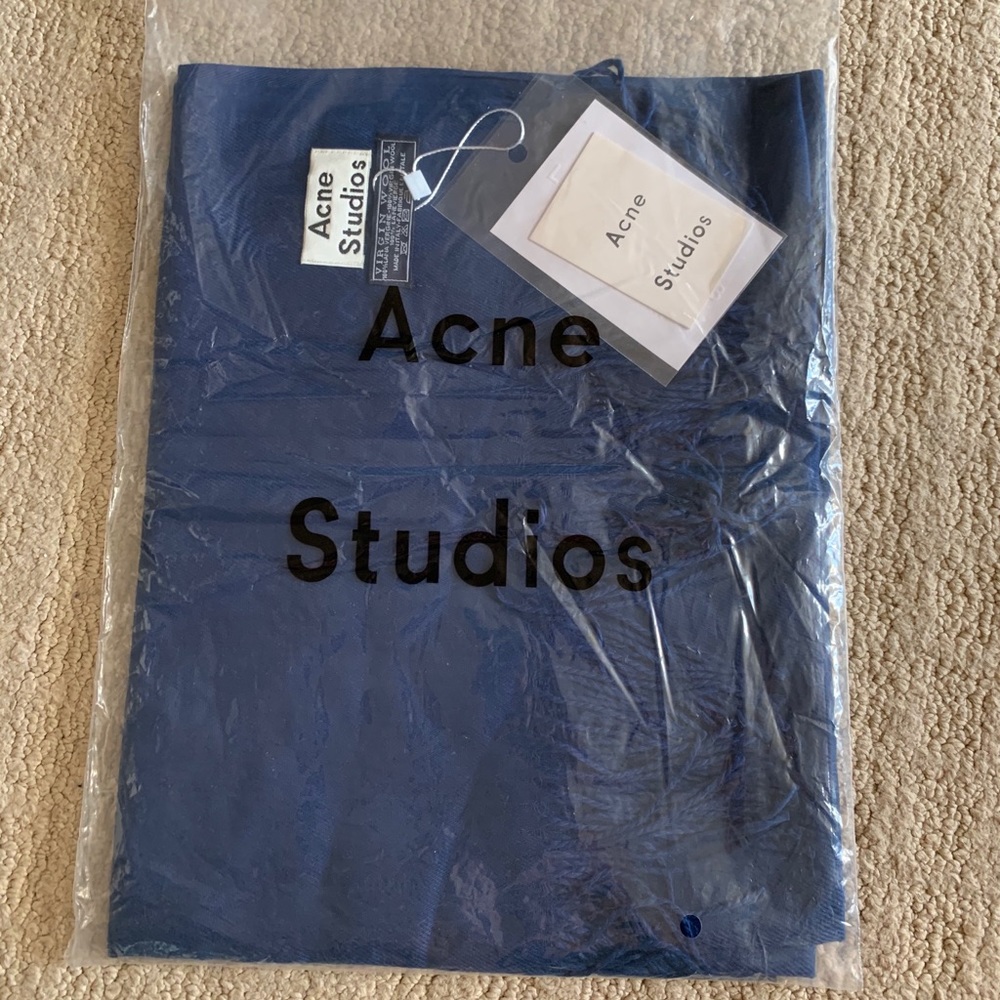 Navy brand new scarf with tags